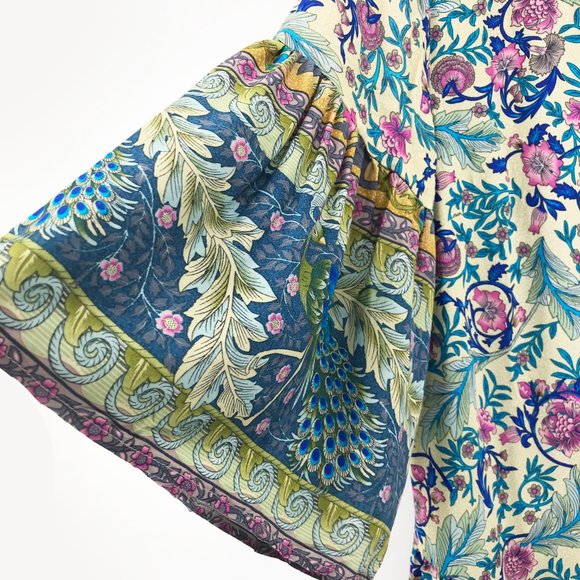 LAST ONE🌺Summer Floral Boho Mini Dress - Picture 9 of 14